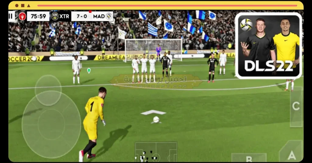 صورة من لعبة Dream League Soccer 22