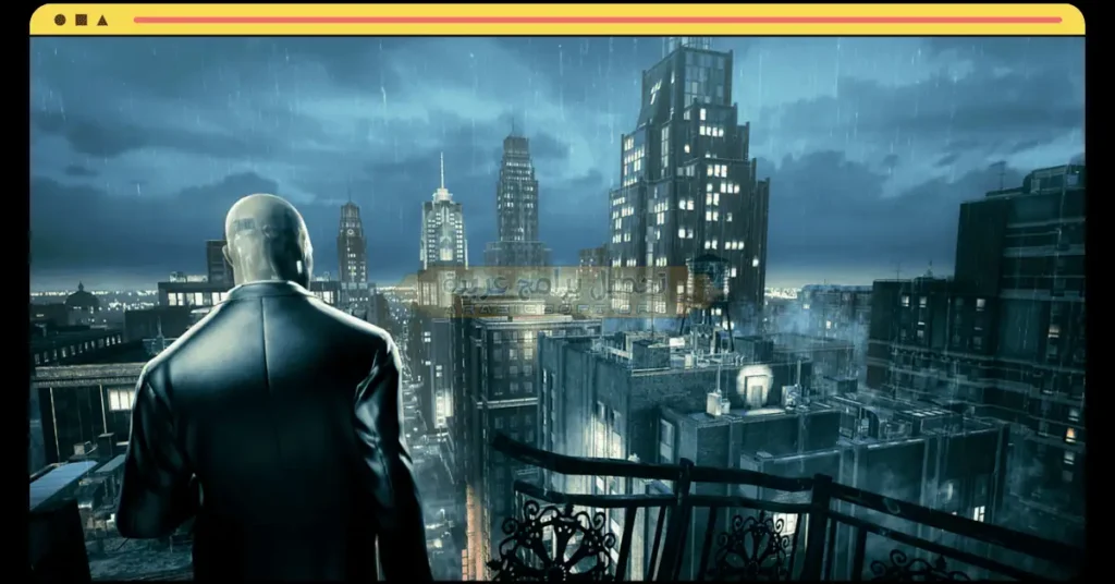 هذه الصورة توضح المهمة الرئيسية للعبة هيتمان.