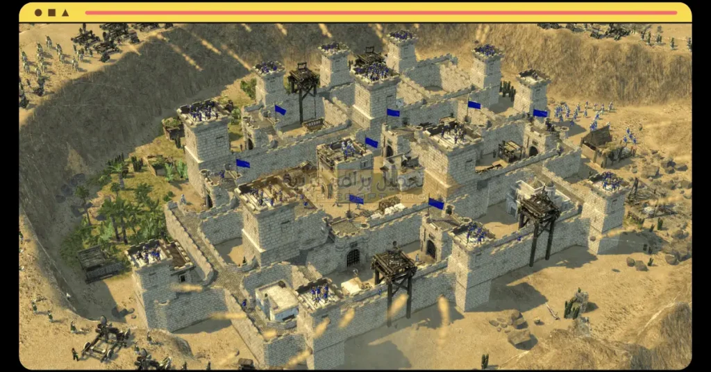 صورة لواجهة لعبة Stronghold Crusader 2