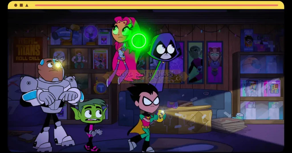 في هذه الصورة تظهر الشخصيات الرئيسية في مسلسل Go Cartoons.