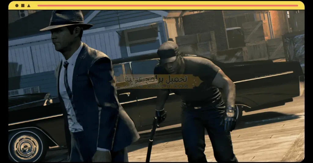 في هذه الصورة التي تُظهر اشتباك الشرطة مع الأعداء