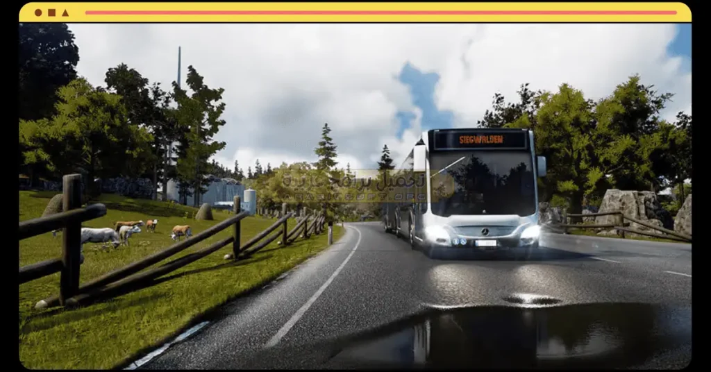 تحميل لعبة محاكي الباصات Bus Simulator للكمبيوتر من ميديا فاير مجانًا